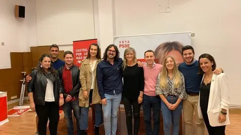 Nueva agrupaci&oacute;n de Juventudes Socialistas en Castro
