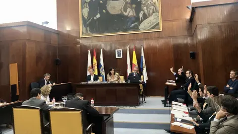 Pleno extraordinario Santander