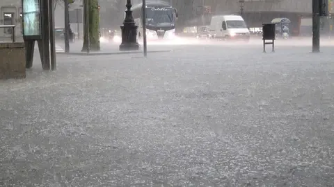 Lluvia Barcelona