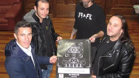 Rueda de prensa EFFE y el concejal de Cultura de Teruel