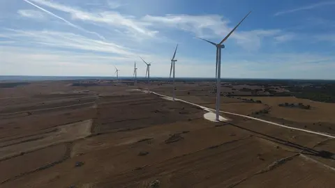 Parque e&oacute;lico Ballestas y Casetona de Iberdrola