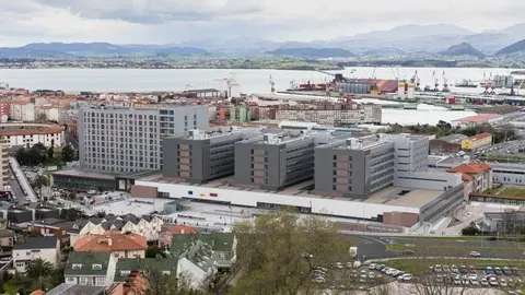 Hospital Valdecilla. Vista exterior