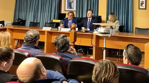 El consejero de Desarrollo Rural, Ganader&iacute;a, Pesca, Alimentaci&oacute;n y Medio Ambiente, Guillermo Blanco, interviene en la inauguraci&oacute;n del II Seminario sobre el Despoblamiento en el Medio Rural