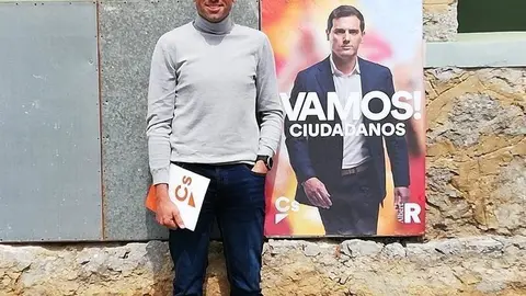 El edil de Cs en Arnuero David Colina