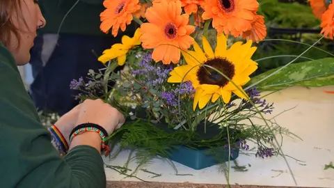 Alumnos de jardiner&iacute;a de la escuela taller colaboran en la organizaci&oacute;n de actividades municipales