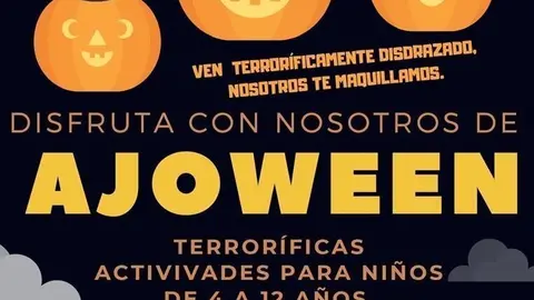 Cartel de 'Ajoween'