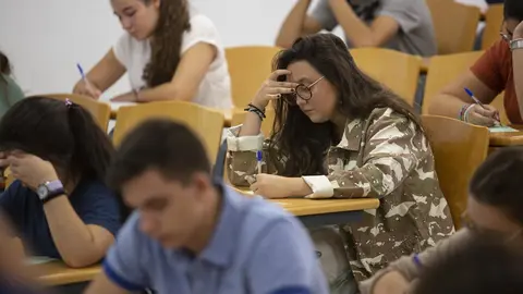 Convocatoria extraordinaria de las pruebas de Selectividad en la Universidad de Sevilla.