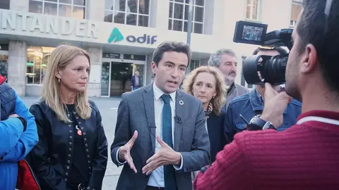 El candidato del PSOE por Cantabria al Congreso de los Diputados, Pedro Casares