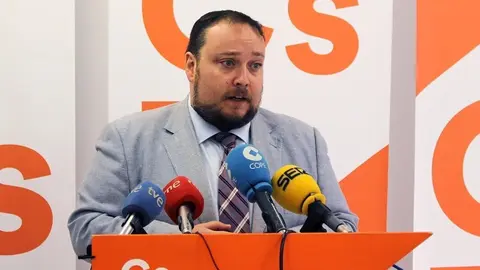 El candidato de Cs por Cantabria al Congreso de los Diputados, Rub&eacute;n G&oacute;mez