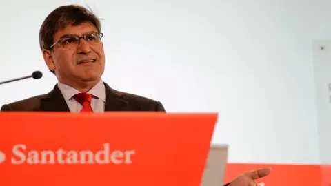 El consejero delegado de Banco Santander, Jos&eacute; Antonio &Aacute;lvarez, presenta los resultados de la entidad correspondientes al primer trimestre del a&ntilde;o