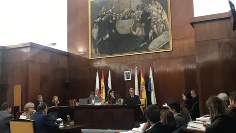 Pleno del Ayuntamiento de Santander