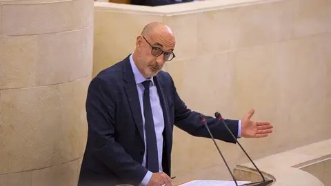 F&eacute;lix &Aacute;lvarez, portavoz de Cs Cantabria y diputado, en el Parlamento