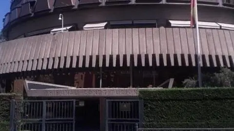 Fachada del Tribunal Constitucional.