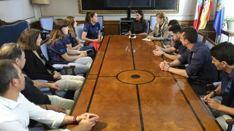 Recepci&oacute;n deportistas santanderinos de la Selecci&oacute;n Espa&ntilde;ola de Salvamento y Socorrismo