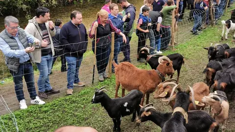 Rub&eacute;n G&oacute;mez en la feria de Arredondo