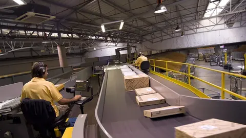 Centro de clasificaci&oacute;n de Barajas