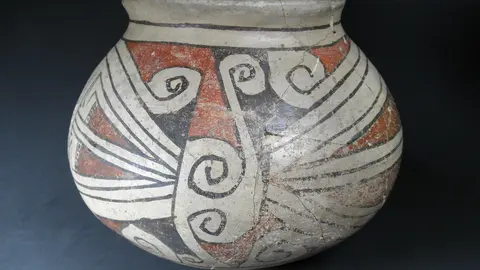 Una vasija de una cultura extinta de M&eacute;xico, 'La pieza del mes' del MUPAC