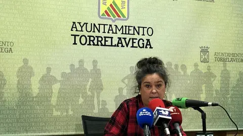 La  concejala de Cultura de Torrelavega, Esther V&eacute;lez