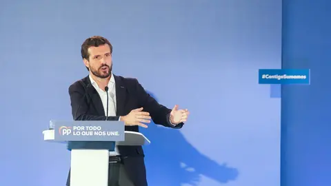 Pablo Casado, presidente del Partido Popular y candidato del partido para el 10N