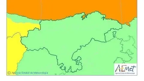 Riesgo por oleaje en Cantabria