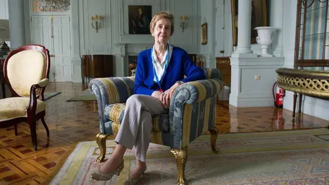 Foto de archivo de Margarita Salas en la UIMP