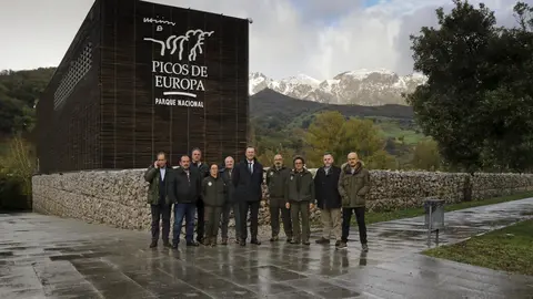 El consejero de Desarrollo Rural, Ganader&iacute;a, Pesca, Alimentaci&oacute;n y Medio Ambiente, Guillermo Blanco, realiza una visita institucional a la comarca de Li&eacute;bana