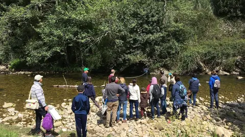 Red Cambera busca personas voluntarias para conocer el estado de los r&iacute;os de Cantabria