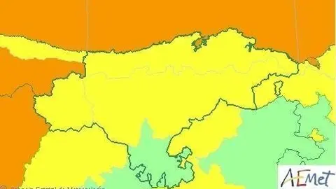 Avisos activos en Cantabria este domingo