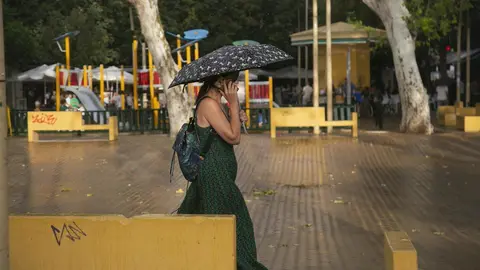 Lluvia en Sevilla