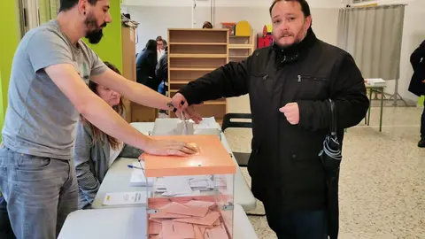 El candidato al Congreso por Cs, Rub&eacute;n G&oacute;mez