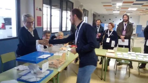 El candidato al Congreso por Unidas Podemos, Luis del Pi&ntilde;al