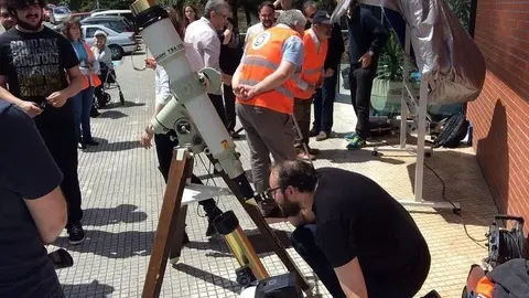 Observaci&oacute;n con telescopios