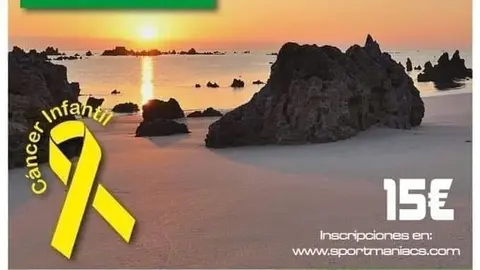 Cartel de la Marcha Trail todos Somos Iv&aacute;n