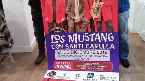 Presentaci&oacute;n del concierto de Los Mustang que se celebrar&aacute; en diciembre en el TMCE