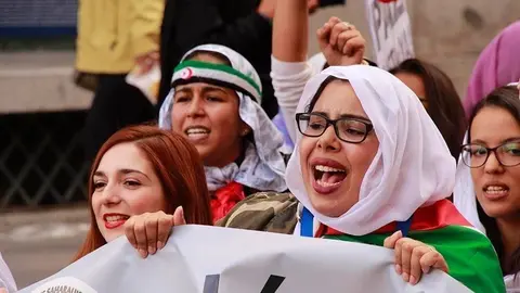 Manifestaci&oacute;n por el S&aacute;hara libre celebrada el a&ntilde;o pasado