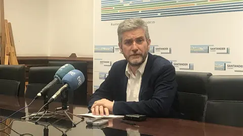 El concejal de Santander y portavoz de Ciudadanos en el Ayuntamiento, Javier Ceruti