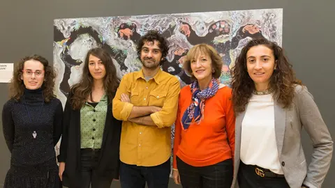 La directora de Acci&oacute;n Cultural, Eva Ranea, presenta, en rueda de prensa, la exposici&oacute;n &lsquo;Don Ferm&iacute;n, una leyenda contempor&aacute;nea&rsquo;, de Manuel Marsol