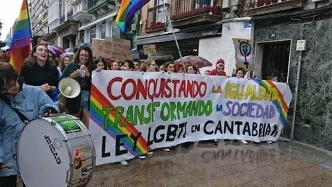 Manifestaci&oacute;n del Orgullo LGTBI en Santander (archivo)