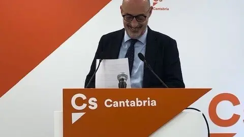 El portavoz auton&oacute;mico de Cs Cantabria, F&eacute;lix &Aacute;lvarez