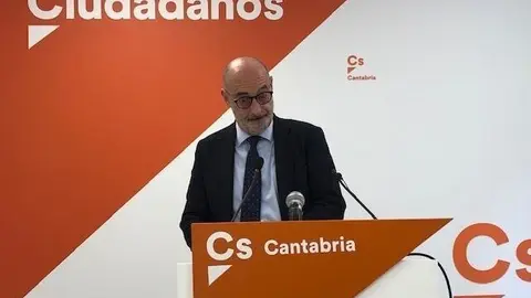 El l&iacute;der de Cs en Cantabria, F&eacute;lix &Aacute;lvarez