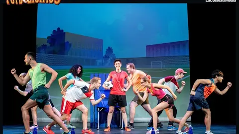 El musical 'Los futbol&iacute;simos'