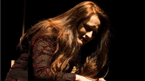 Escena de la obra 'La violaci&oacute;n de Lucrecia'