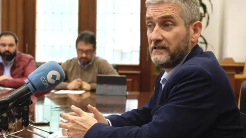 El portavoz del equipo de Gobierno (PP-Cs) y concejal de Urbanismo de Santander, Javier Ceruti