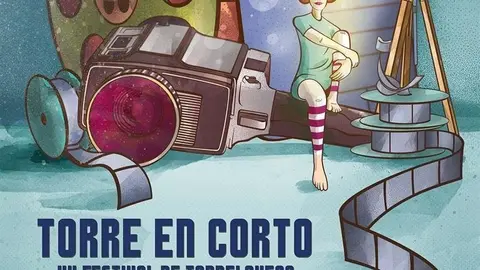 Cartel de 'Torre en Corto', la vig&eacute;sima edici&oacute;n del Festival de Torrelavega