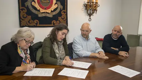 Firma del convenio