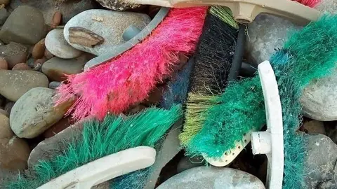 Residuos en las playas