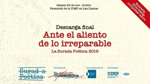 Cartel de la Descarga Final de La Surada Po&eacute;tica 2019