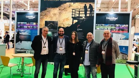 Representantes de Camargo en la Feria Intur