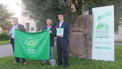 Noja recibe la bandera verde de Ecovidrio
