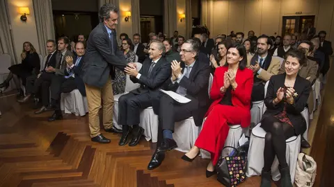 Entrega del premio a I&ntilde;igo Losada